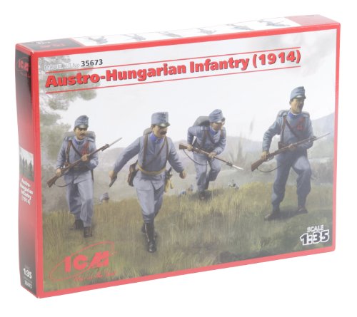 ICM 35673 - 1/35 WW I Österreichisch-Ungarische Infanterie 1914 von ICM