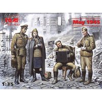 ICM 435541 1:35 WWII 4 Sowjetische Figuren Mai 1945 ICM 435541 1:35 WWII 4 Sowjetische Figuren Mai 1945 von ICM