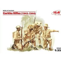 ICM 435563 1:35 WWII Gurkha Rifels, 4 Figuren ICM 435563 1:35 WWII Gurkha Rifels, 4 Figuren von ICM