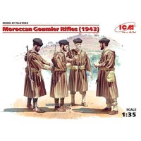 ICM 435565 1:35 WWII Marokkanische Goumier Rifles, 4 Figuren ICM 435565 1:35 WWII Marokkanische Goumier Rifles, 4 Figuren von ICM