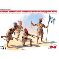ICM 435567 1:35 WWII Eritreisches Bataillon der italienischen Armee 1939/1940, 4 Figuren ICM 435567 1:35 WWII Eritreisches Bataillon der italienischen Armee 1939/1940, 4 Figuren von ICM