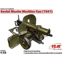 ICM 435676 1:35 WWII Sowjetisches Maxim Maschinengewehr (1941) von ICM