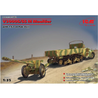 ICM 435803 1:35 V3000S/SSM Maultier mit 7,62 cm Pak 36 (r) von ICM