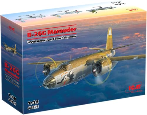ICM 48323 - 1:48 B-26G Marauder, WWII American/France Bomber - Neu ICM 48323 - 1:48 B-26G Marauder, WWII American/France Bomber - Neu von ICM