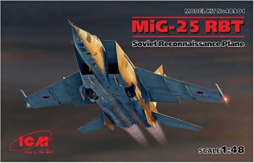 ICM 48901 Mig-25rbt, Mikoyan Modellbau, schwarz, Medium von ICM