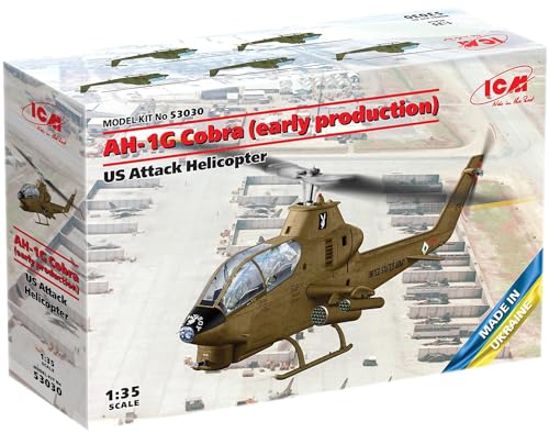 ICM 53030 - 1:35 AH-1G Cobra (early production), US Attack Helicopter - Neu von ICM