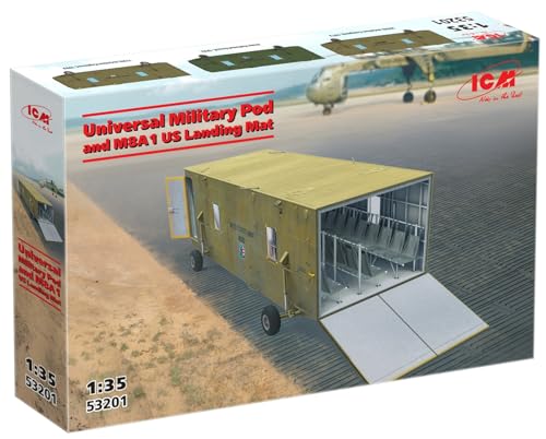 ICM 53201 - 1:35 Universal Military Pod with M8A1 US Landing Mat - Neu ICM 53201 - 1:35 Universal Military Pod with M8A1 US Landing Mat - Neu von ICM