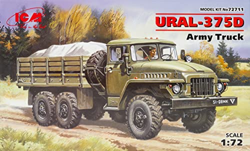 ICM 72711 1:72-URAL-375D, Armee-Truck ICM 72711 1:72-URAL-375D, Armee-Truck von ICM