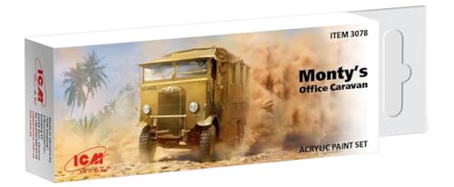 ICM 3078 - Monty's Office Caravan 6x12ml - Neu von ICM