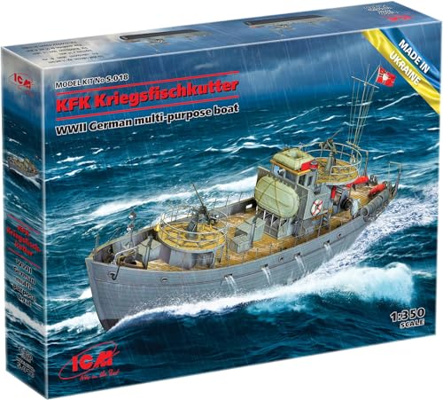 ICM 1:350 - WWII German KFK Kriegsfischkutter Boot von ICM
