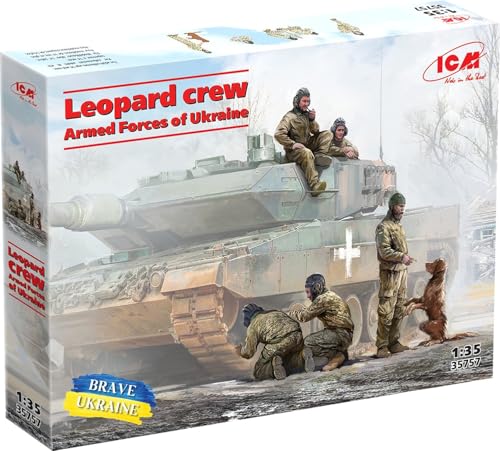 ICM 35757 - 1:35 Leopard crew of the Armed Forces of Ukraine - Neu ICM 35757 - 1:35 Leopard crew of the Armed Forces of Ukraine - Neu von ICM