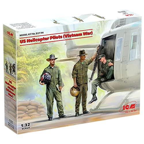 ICM 32114 - 1:32 US Helicopter Pilots (Vietnam War) - Neu von ICM