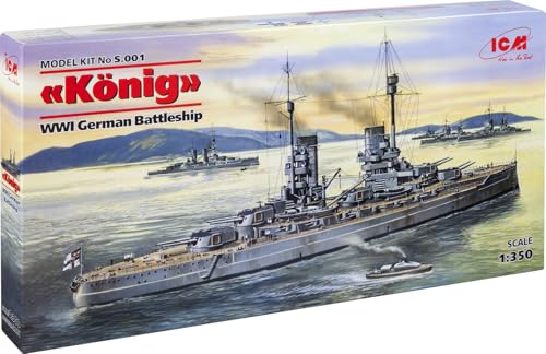 ICM S.001 - WWI German Battelship König, Schwarz von ICM