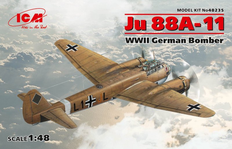 Junkers Ju 88 A-11, WWII German Bomber Junkers Ju 88 A-11, WWII German Bomber von ICM