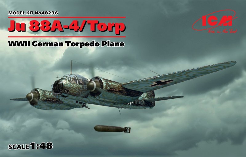 Junkers Ju 88 A-4 Torp / A-17 WWII German Torpedo Plane Junkers Ju 88 A-4 Torp / A-17 WWII German Torpedo Plane von ICM