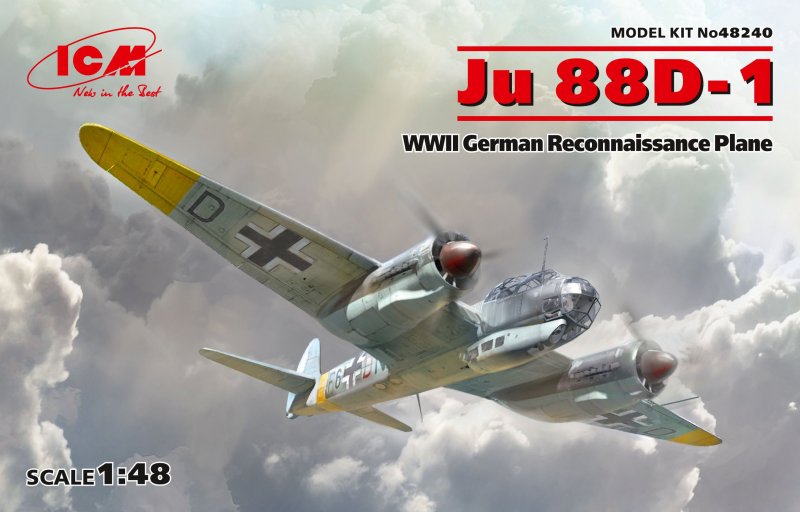 Junkers Ju 88 D-1 - WWII German Reconnaissance Plane Junkers Ju 88 D-1 - WWII German Reconnaissance Plane von ICM