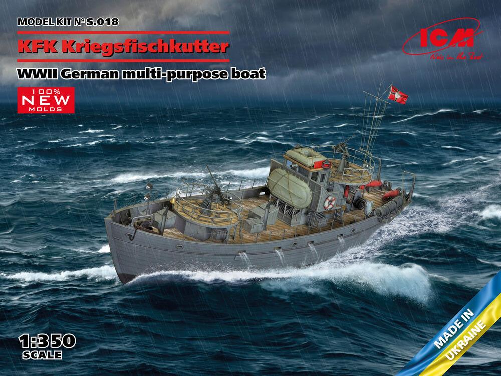KFK Kriegsfischkutter, WWII German multi-purpose boat KFK Kriegsfischkutter, WWII German multi-purpose boat von ICM
