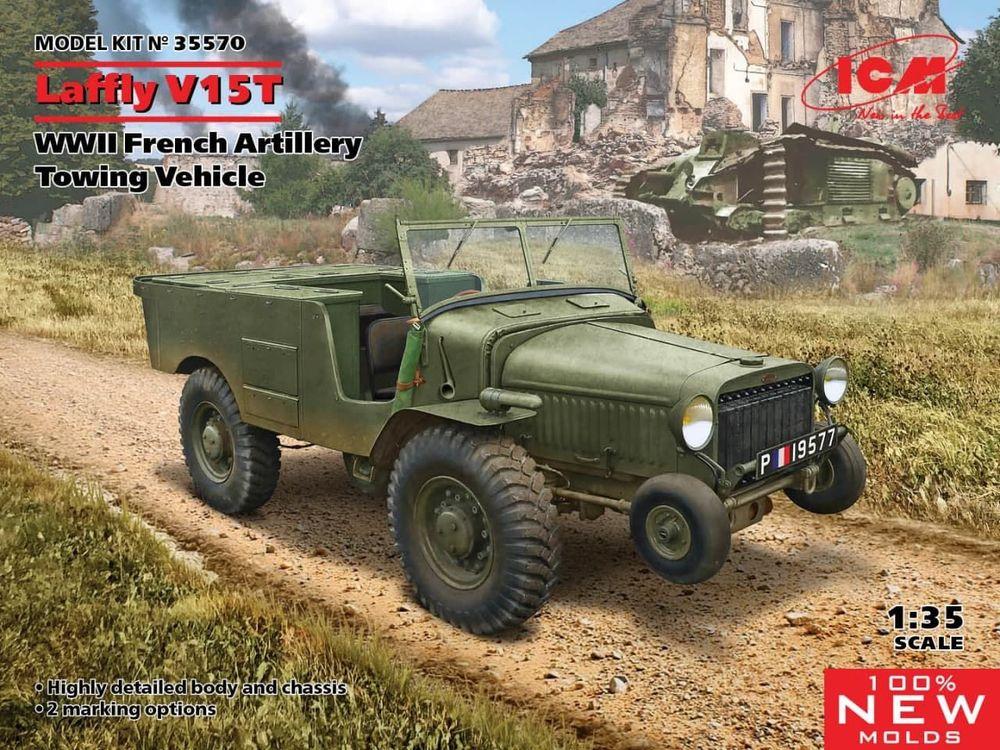 Laffly V15T, WWII French Artillery Towing Vehicle Laffly V15T, WWII French Artillery Towing Vehicle von ICM