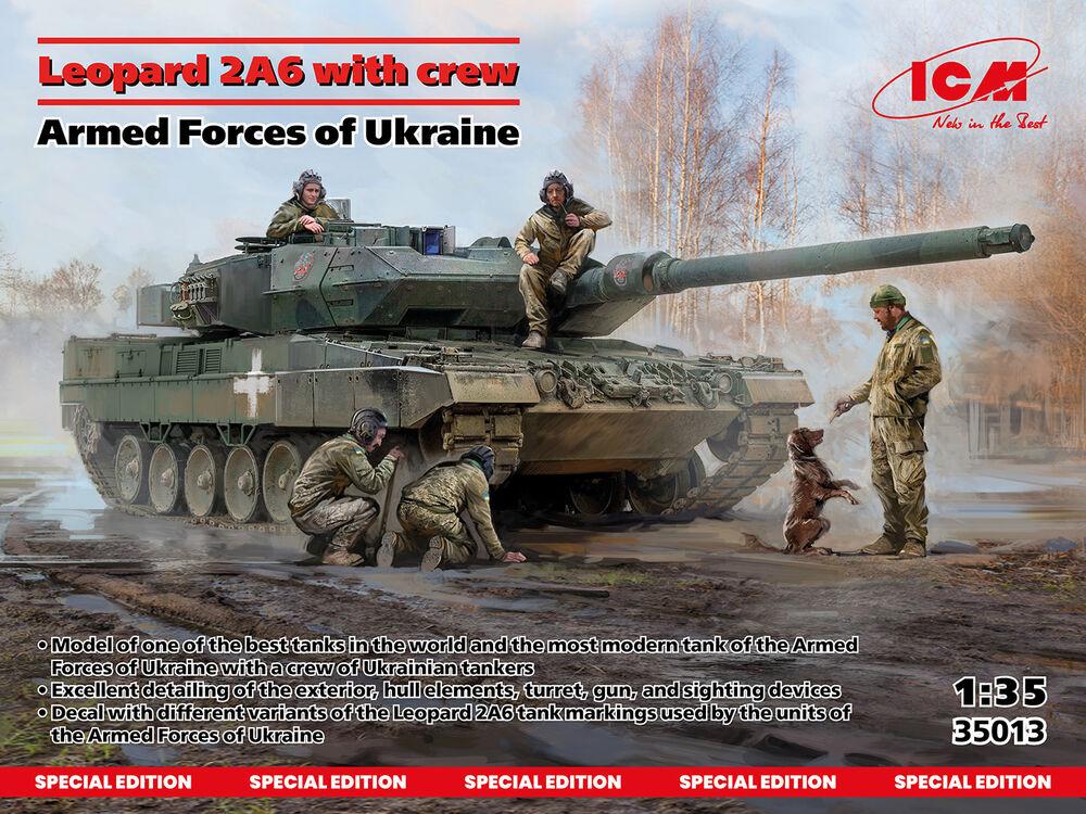 Leopard 2A6 - Armed Forces of Ukraine with crew Leopard 2A6 - Armed Forces of Ukraine with crew von ICM