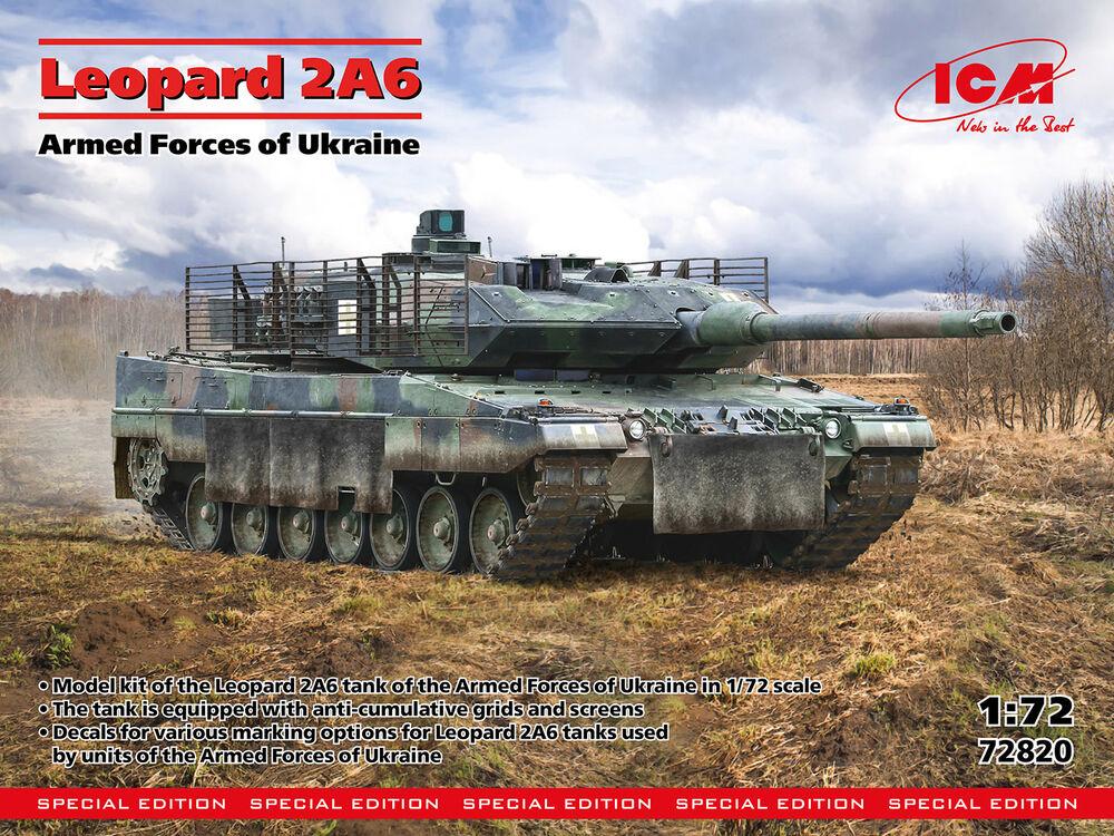 Leopard 2A6 of the Armed Forces of Ukraine Leopard 2A6 of the Armed Forces of Ukraine von ICM