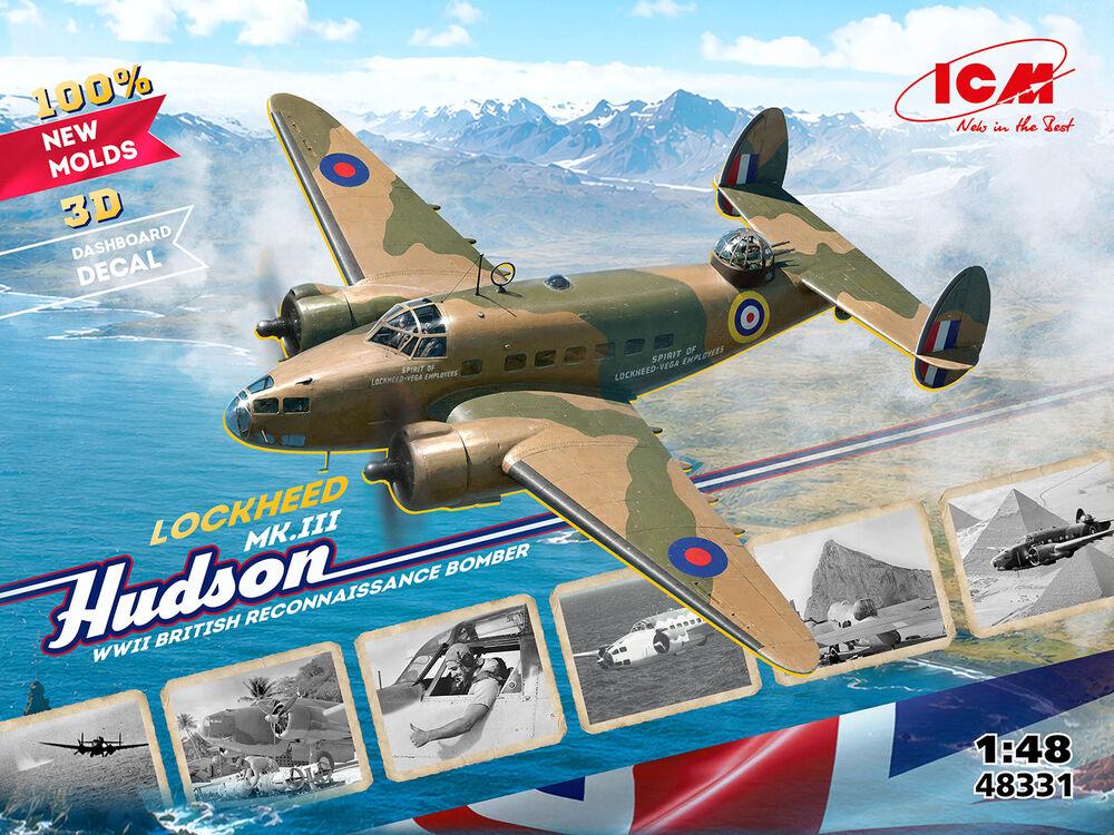 Lockheed Hudson Mk. III - WWII British Reconnaissance Bomber Lockheed Hudson Mk. III - WWII British Reconnaissance Bomber von ICM