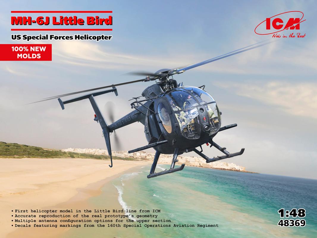 MH-6J Little Bird - US Special Forces Helicopter von ICM