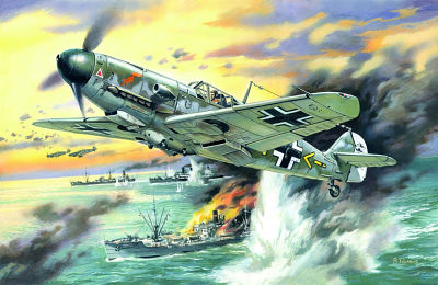 Messerschmitt Bf 109 F-4 B Messerschmitt Bf 109 F-4 B von ICM