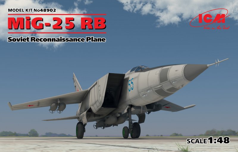 MiG-25 RB Sovit Reconnaissance Plane MiG-25 RB Sovit Reconnaissance Plane von ICM