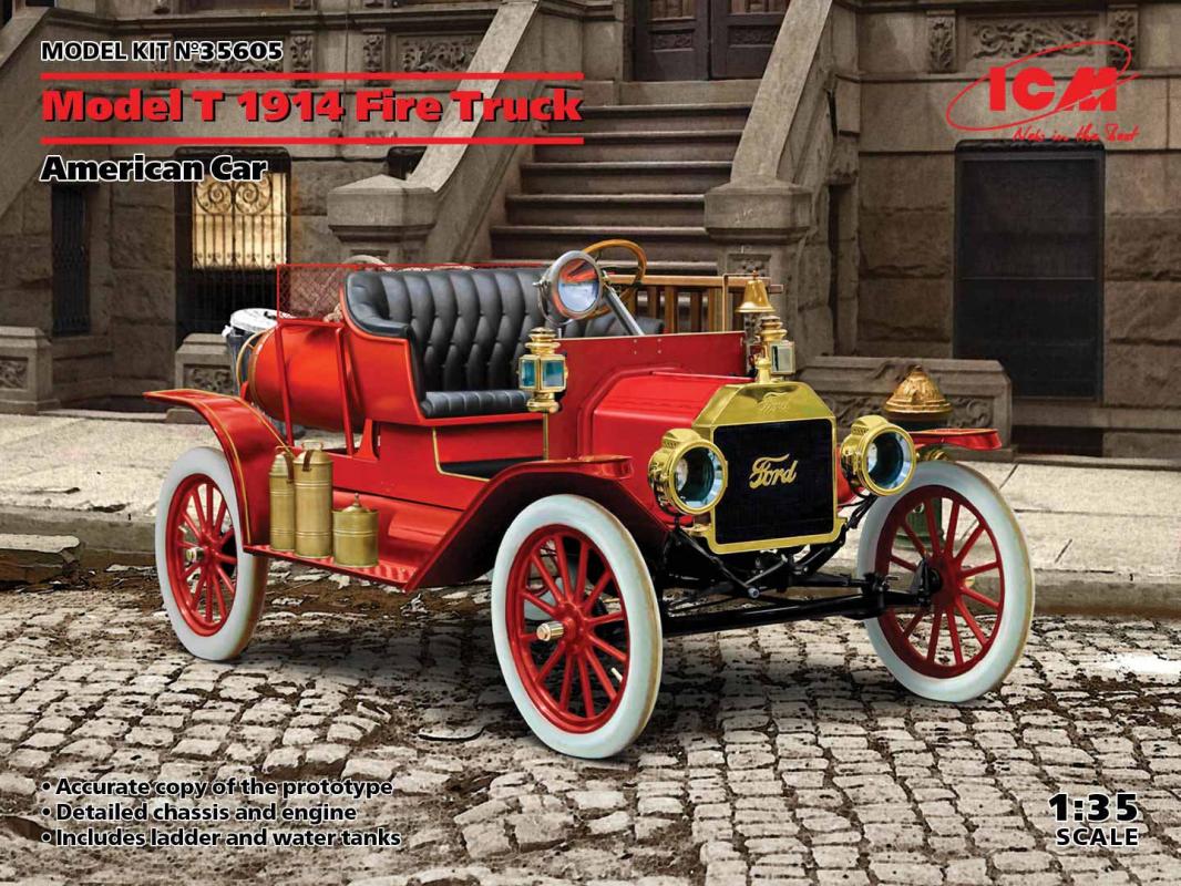 Model T 1914 Fire Truck, American Car Model T 1914 Fire Truck, American Car von ICM