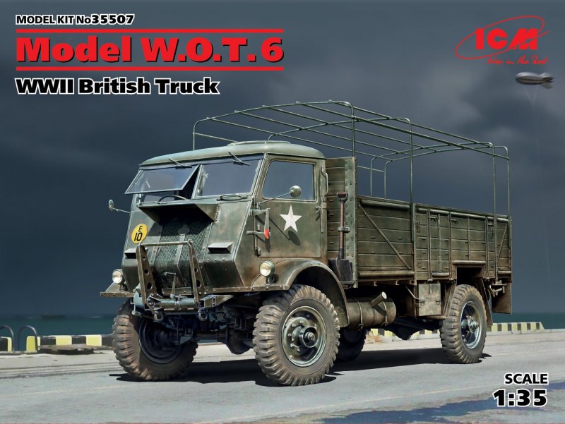 Model W.O.T.6,WWII British Truck Model W.O.T.6,WWII British Truck von ICM