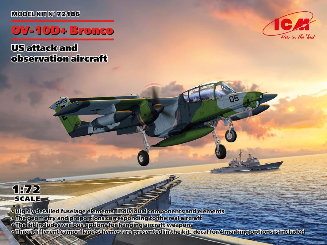 OV-10D Bronco - US attack and observation aircraft OV-10D Bronco - US attack and observation aircraft von ICM