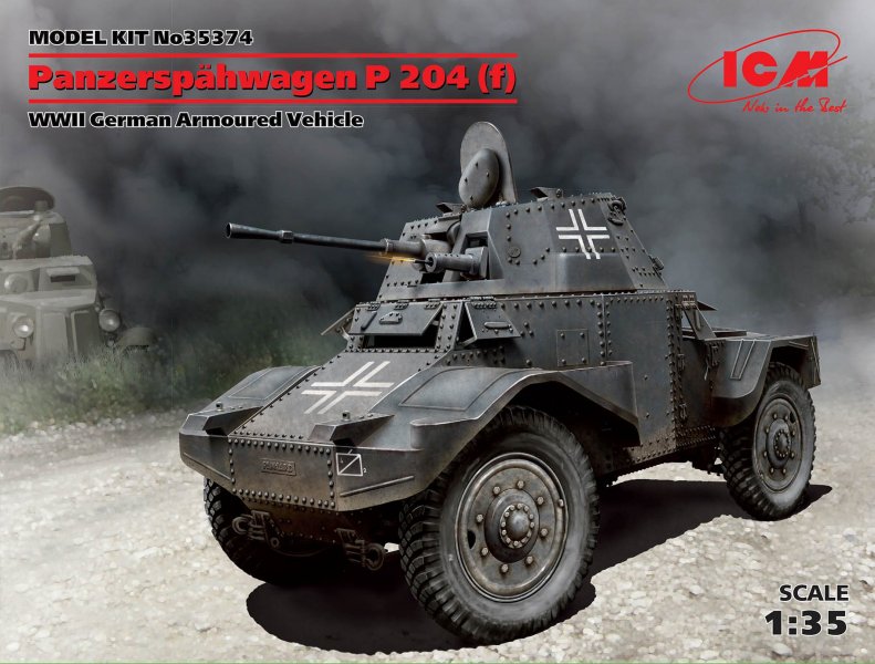 Panzerspähwagen P204 f Panzerspähwagen P204 f von ICM