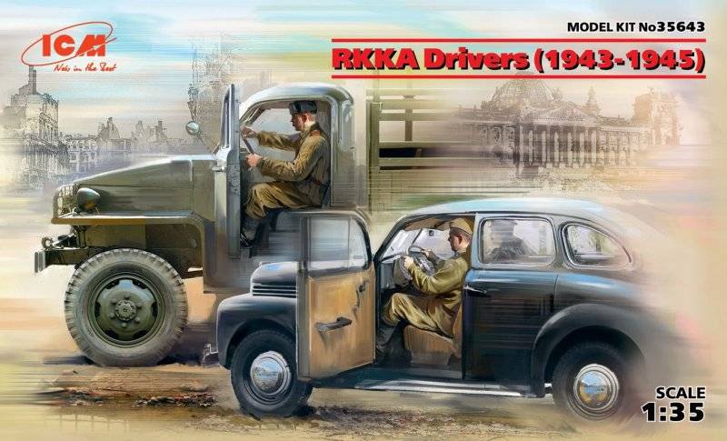 RKKA Drivers (1943-1945) (2 Figuren) von ICM