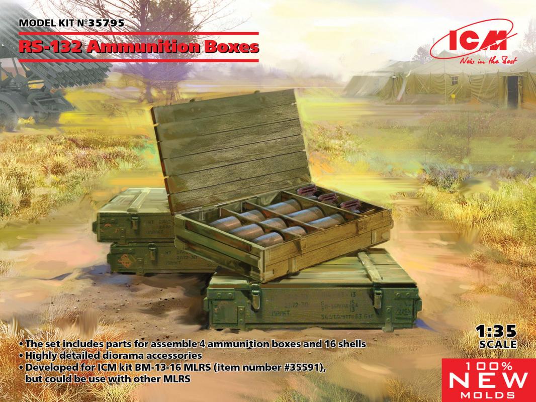 RS-132 Ammunition Boxes RS-132 Ammunition Boxes von ICM
