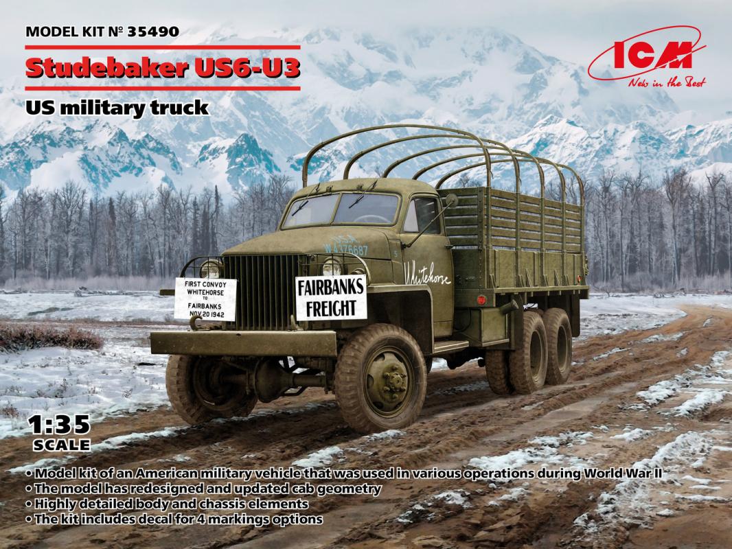 Studebaker US6-U3 - US military truck Studebaker US6-U3 - US military truck von ICM