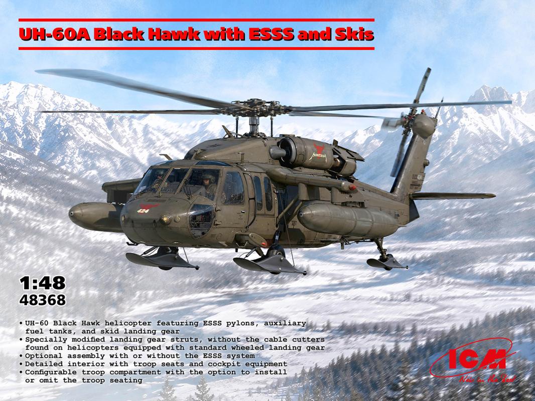 UH-60A Black Hawk with ESSS and Skis UH-60A Black Hawk with ESSS and Skis von ICM