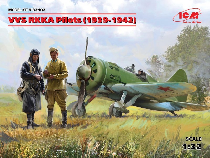 VVS RKKA Pilots (1939-1942) (3 Figuren) von ICM