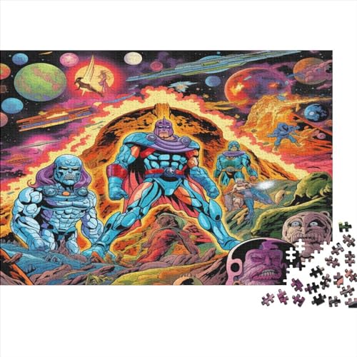 300 Stück God of The Universe Kinder Lernen Kognitionsspielzeug, Denksportaufgaben Für Erwachsene, Spiele Aus Holz, Intelligenz-Puzzles 300pcs (40x28cm) von ICOBES