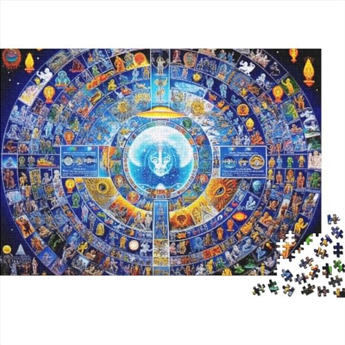 Chaotic Universe 1000-teiliges Holzpuzzle, Lernpuzzle, Familienspiel Für Erwachsene Und Kinder 1000pcs (75x50cm) von ICOBES