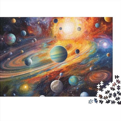 Universe Galaxy Puzzles 300 Teile Für Erwachsene Puzzles Für Erwachsene 300 Teile Puzzle Lernspiele 300pcs (40x28cm) von ICOBES