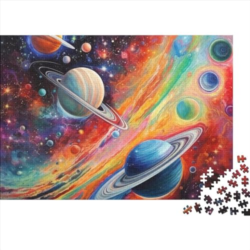 Universe Galaxy Puzzles Für Erwachsene, 1000 Teile. Entpacken Sie Spielpuzzles, Puzzles 1000 Teile Für Erwachsene, Geschenke 1000pcs (75x50cm) von ICOBES