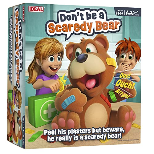 Ideal 11151 Don't Be A Scaredy Bear, Mehrfarbig, S von IDEAL