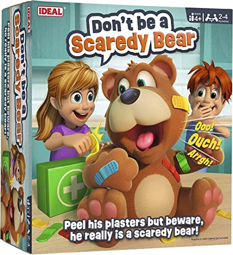 Ideal 11151 Don't Be A Scaredy Bear, Mehrfarbig, S von IDEAL