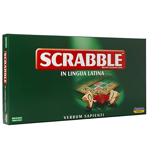 Ideal Scrabble Classic: eine Reproduktion des ursprünglichen Designs der 1950er Jahre mit Holzfliesen – Latin Edition | Klassische Spiele | Für 2–4 Spieler | ab 10 Jahren von IDEAL