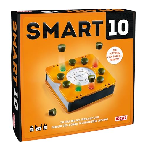 Smart 10 (UK-Version) | Das Quizspiel zum Spielen und Bestehen | Familienquizspiel | Für Quiz-Liebhaber | ab 10 Jahren von IDEAL