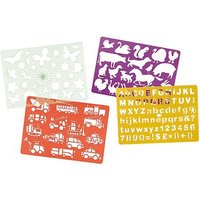idee+spiel 200-00824 Große Malschablonen von IDEE+SPIEL