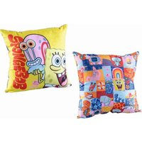 idee+spiel 500-44776 Wendekissen SpongeBob, gelb, 40 x 40 cm von IDEE+SPIEL
