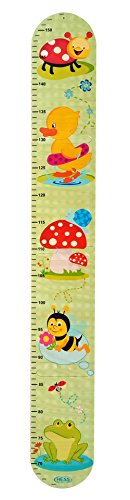 Hess Holzspielzeug 14604 - Messlatte aus Holz für Kinder, Serie Käfer und Freunde, handgefertigt, 4 teilig, geeignet für eine Körpergröße von ca. 66 bis 152 cm Hess Holzspielzeug 14604 - Messlatte aus Holz für Kinder, Serie Käfer und Freunde, handgefertigt, 4 teilig, geeignet für eine Körpergröße von ca. 66 bis 152 cm von Hess