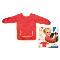 Idena 611188 Bastelschürze rot, Alter 9-10 Jahre von IDENA