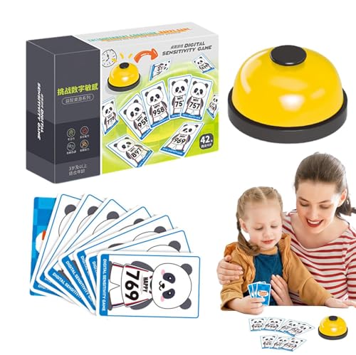 Digitales Empfindlichkeitsspiel, papierempfindliche Mathe-Spielkarte, Eltern-Kind-Interaktions-Mathe-Zahlensinn-Spiel, Hand-Auge-Koordinations-empfindliches Kartenspiel, Empfindlichkeitstrainingsspiel von IDIDOS